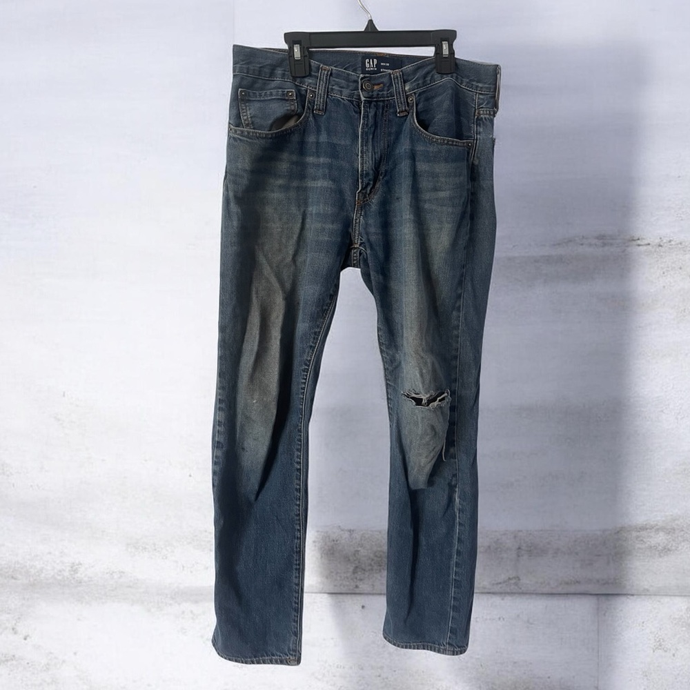 GAP Men's Classic Blue Straight Jeans Size 30x30